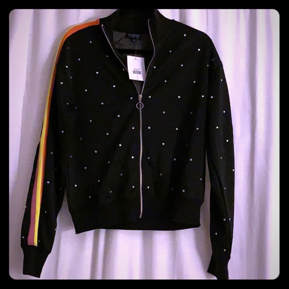 TopShop rhinestone jacket